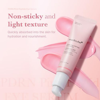 PDRN Peptide Serum Duo for Face & Eye: PDRN Peptide Eye Serum and Salmon DNA Facial Serum for Radiant, Plump Skin | Korean Skincare, Gifts for Women, Skin Care Set