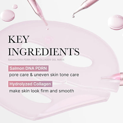 Medicube Salmon DNA PDRN Pink Collagen Gel Mask (4 Pack)