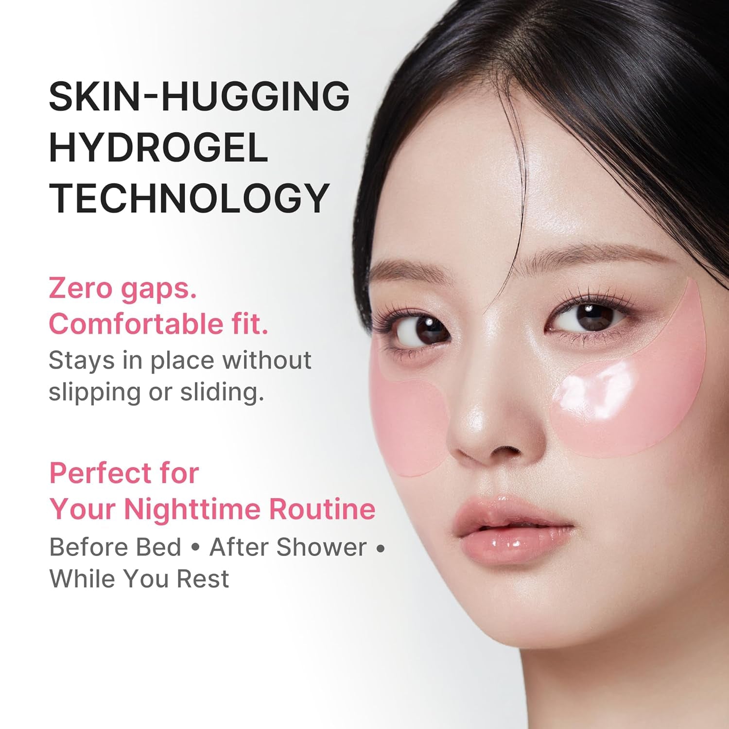 Eye Patch PDRN Caffeine Collagen - Firming Gel Patches, 30 Pairs | Age-Defying Care with Retinol & Collagen - Gel Patches for the Appearance of Dark Circles, Undereye Bags, Korean Skincare