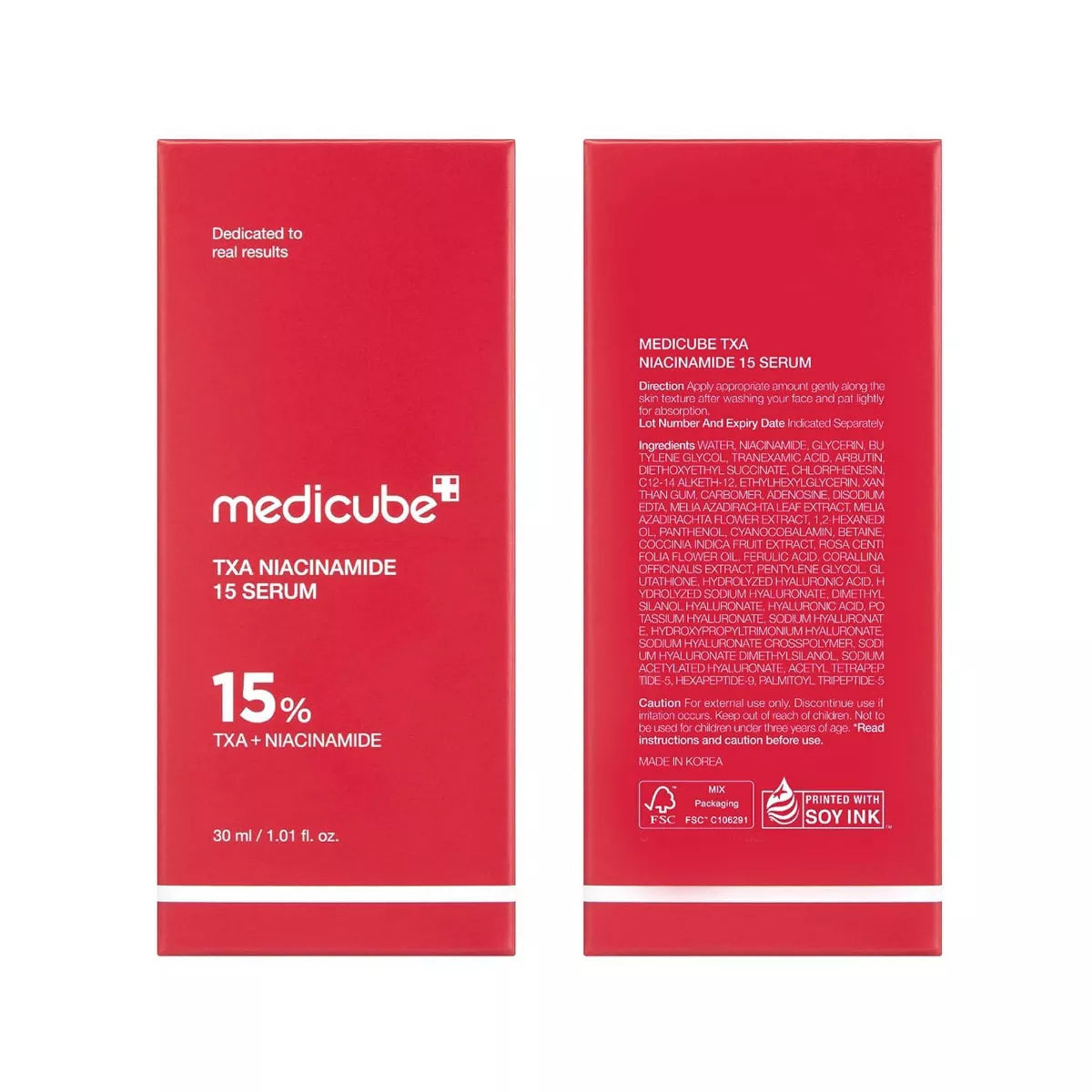 Medicube Niacinamide Serum Korean Skincare - 1.01 Fl Oz: Skin Tone Improvement, Hydrating, Face Application, Suitable for Normal Oily & Dry Skin