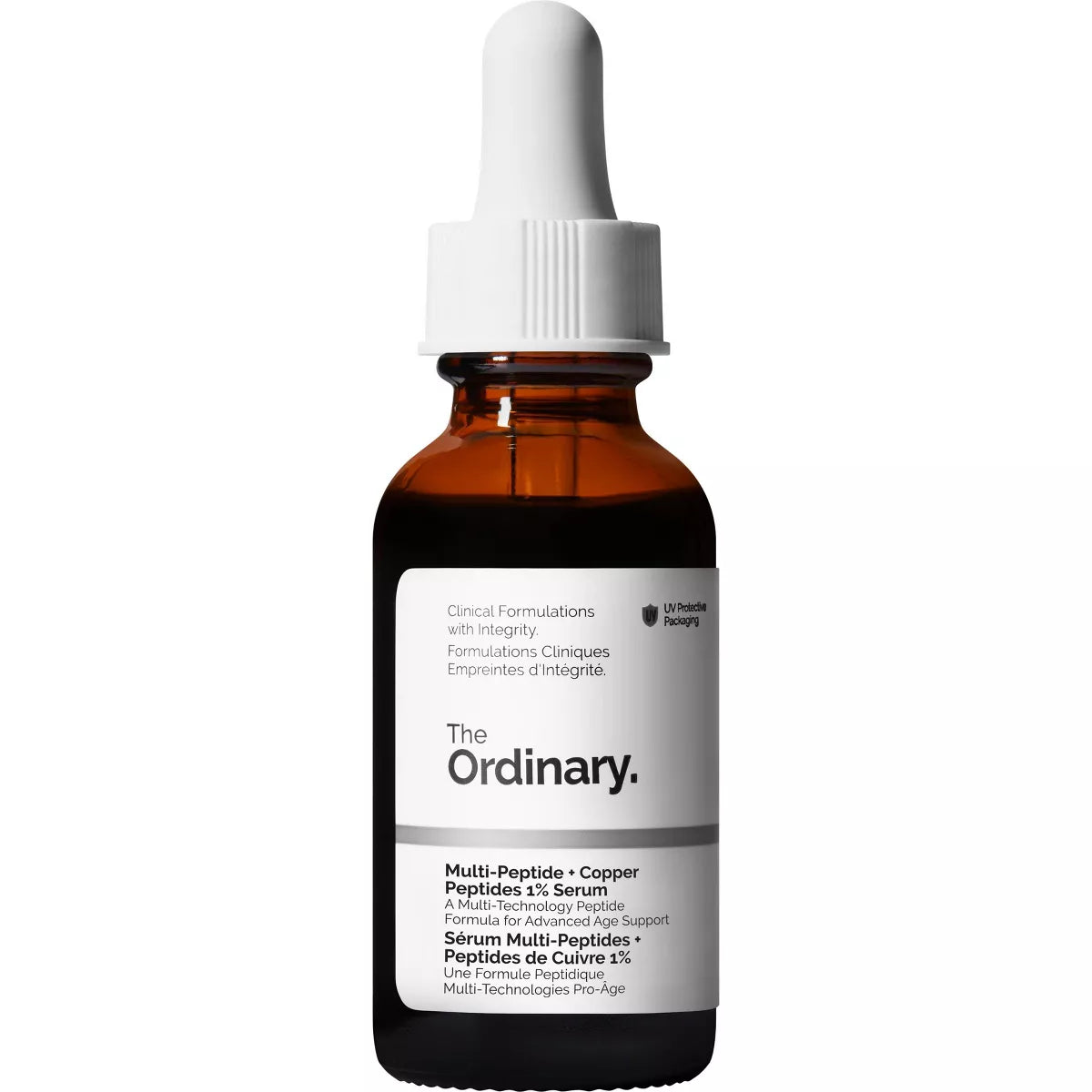 The Ordinary Multi-Peptide + Copper Peptides 1% Serum for Aging Support: Vegan Face Treatment, Normal & Mature Skin