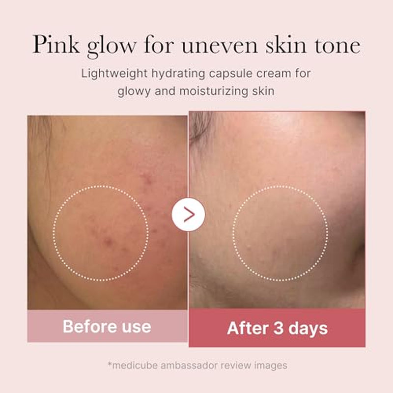 PDRN Pink Shimmer Duo: Salmon DNA Pink Collagen Capsule Cream and PDRN Caffiene Overnight Wrapping Peel off Facial Mask