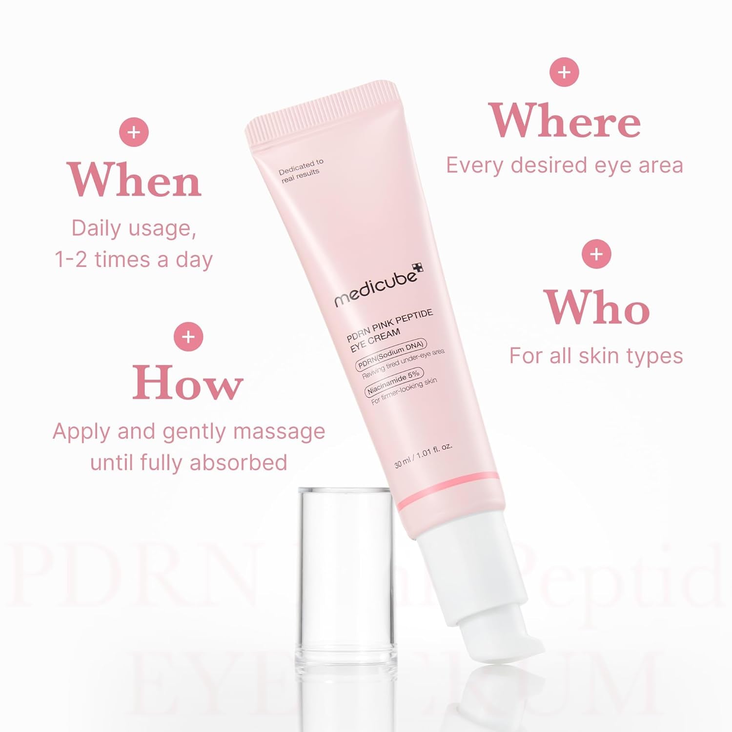 PDRN Peptide Serum Duo for Face & Eye: PDRN Peptide Eye Serum and Salmon DNA Facial Serum for Radiant, Plump Skin | Korean Skincare, Gifts for Women, Skin Care Set