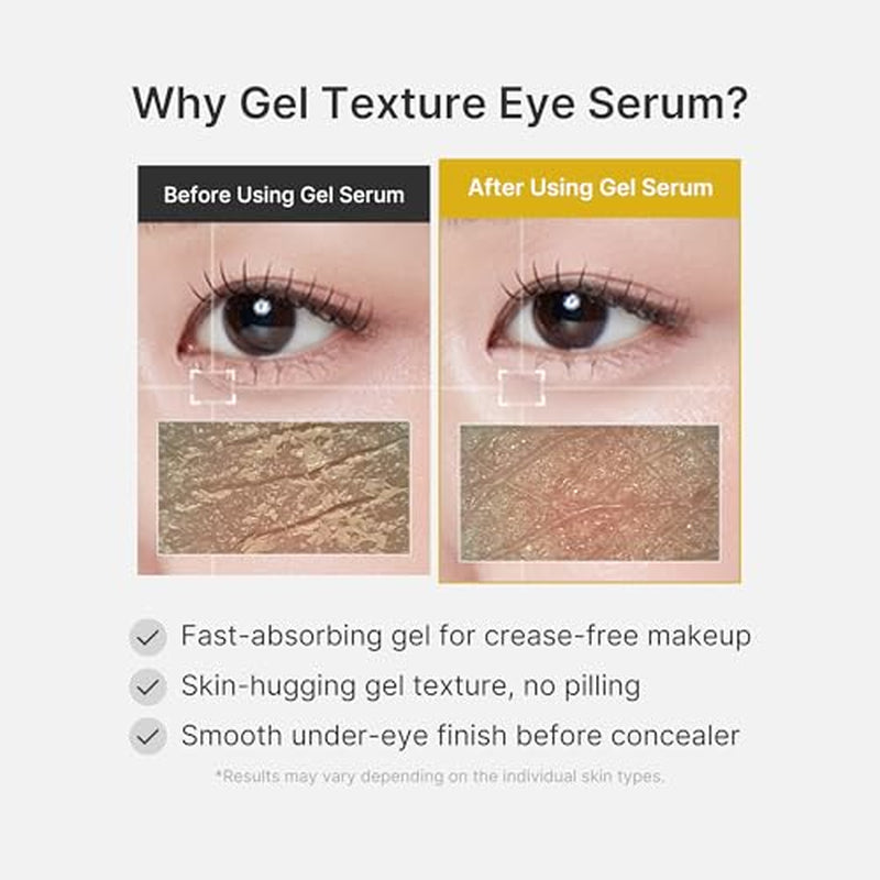 Kojic Acid Brightening & Hydration Duo: Kojic Acid Capsule Cream and Eye Gel Serum | All-Day Radiance Care for Eye & Face | Soothing & Hydrating Care