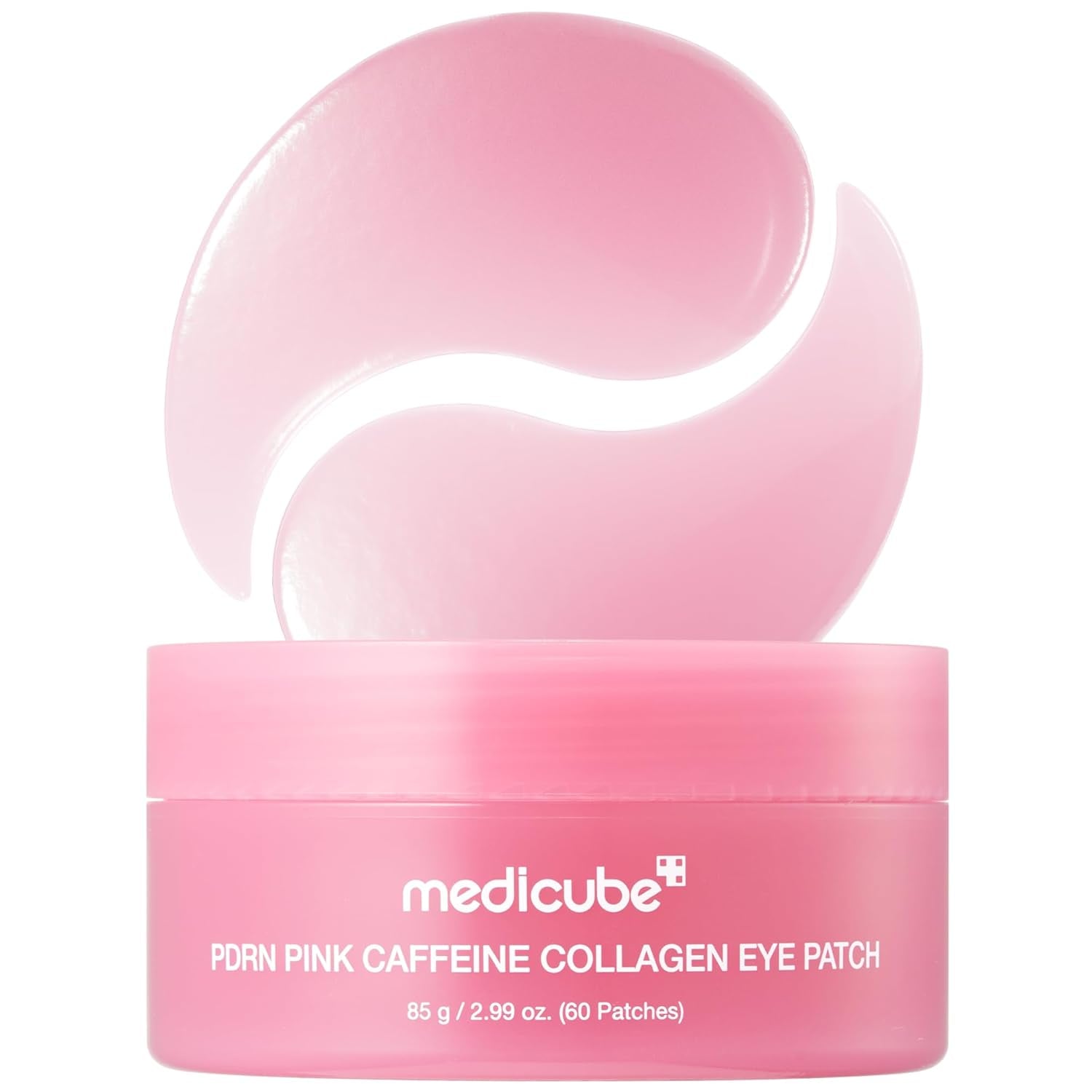 Eye Patch PDRN Caffeine Collagen - Firming Gel Patches, 30 Pairs | Age-Defying Care with Retinol & Collagen - Gel Patches for the Appearance of Dark Circles, Undereye Bags, Korean Skincare