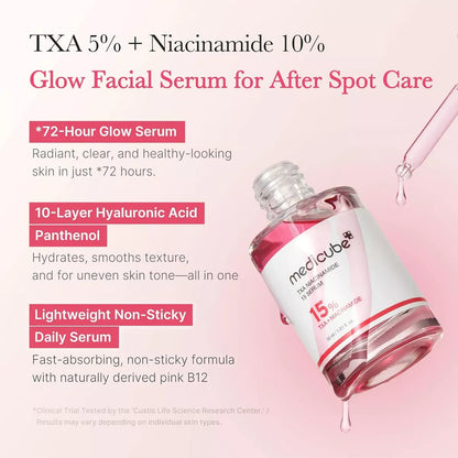 Medicube Niacinamide Serum Korean Skincare - 1.01 Fl Oz: Skin Tone Improvement, Hydrating, Face Application, Suitable for Normal Oily & Dry Skin