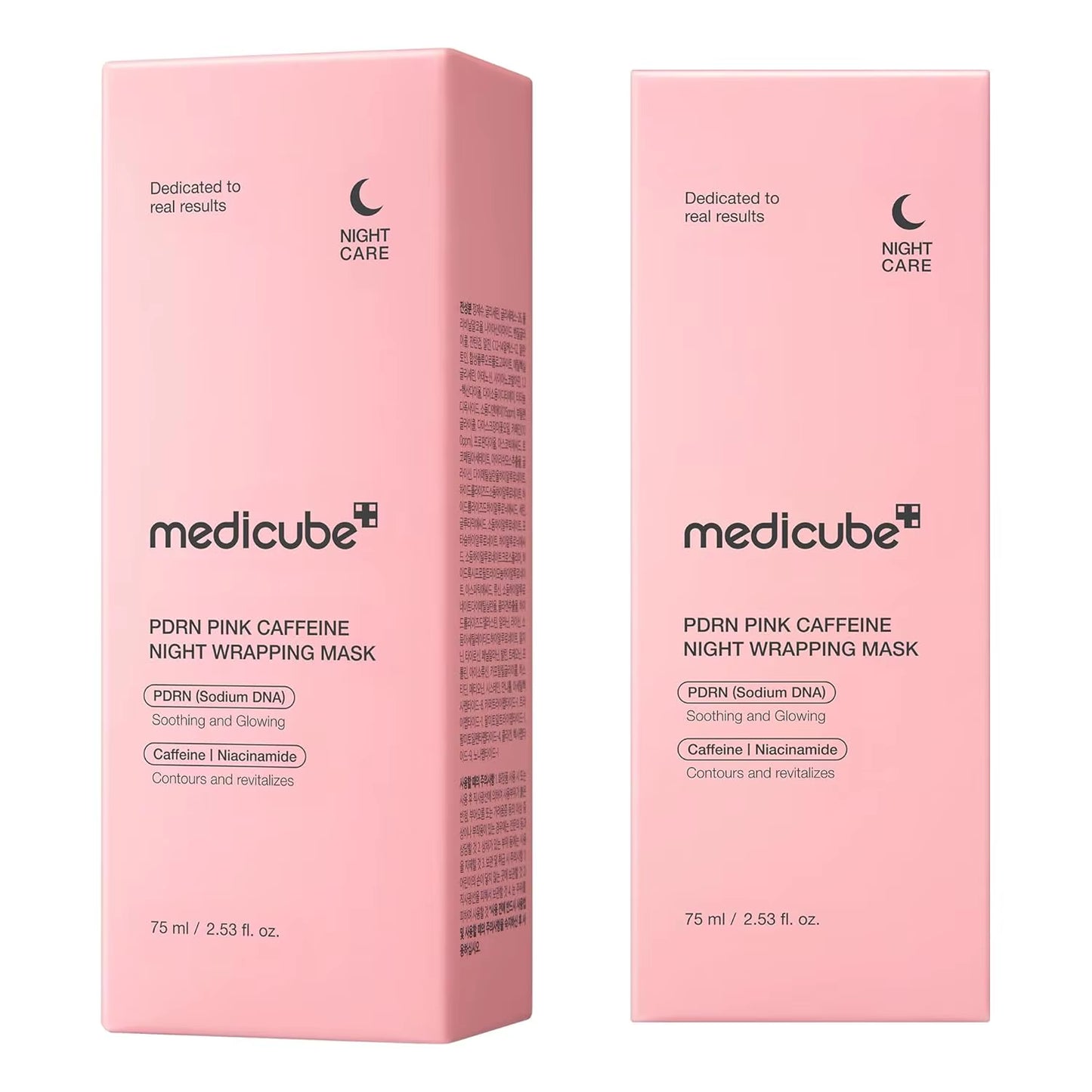 Medicube Wrapping Mask PD RN Caffeine Overnight Peel off Facial Mask Hydration Caffeine Glass Skin Face Korean Skin Care