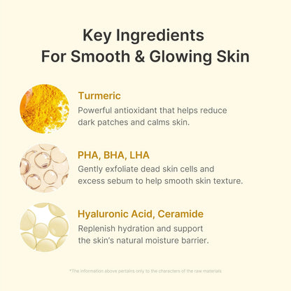 Dual Body Peel Shot Duo: Hypochlorous Acid and Turmeric Body Peel Shot | for Gentle Exfoliation for Dead Skin Cells, Rough Patches, and Visible Concerns | Brightening & Calming | Skincare Set