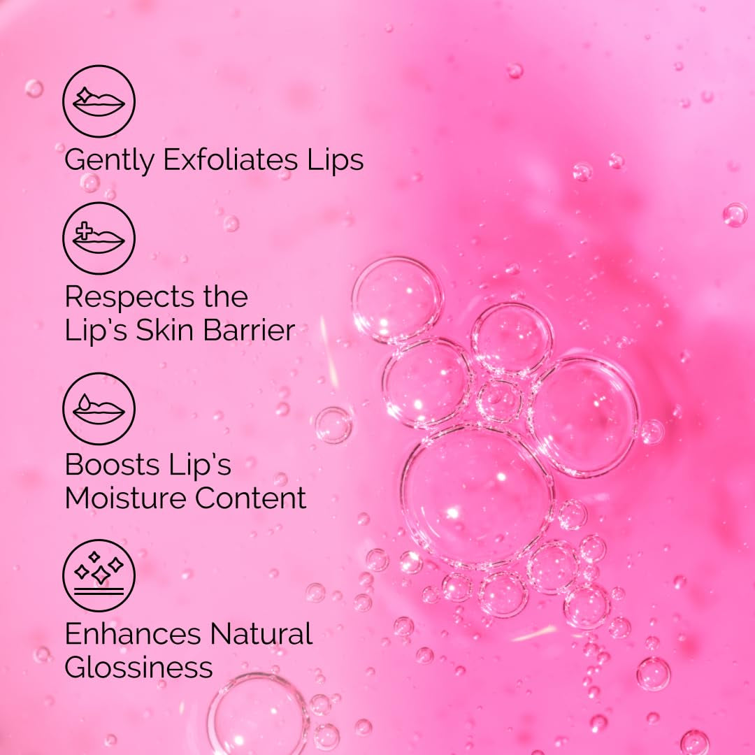 The Ordinary PHA 5% Exfoliating Lip Serum, Hydrating Overnight Lip Exfoliator Treatment, 0.5 Fl Oz