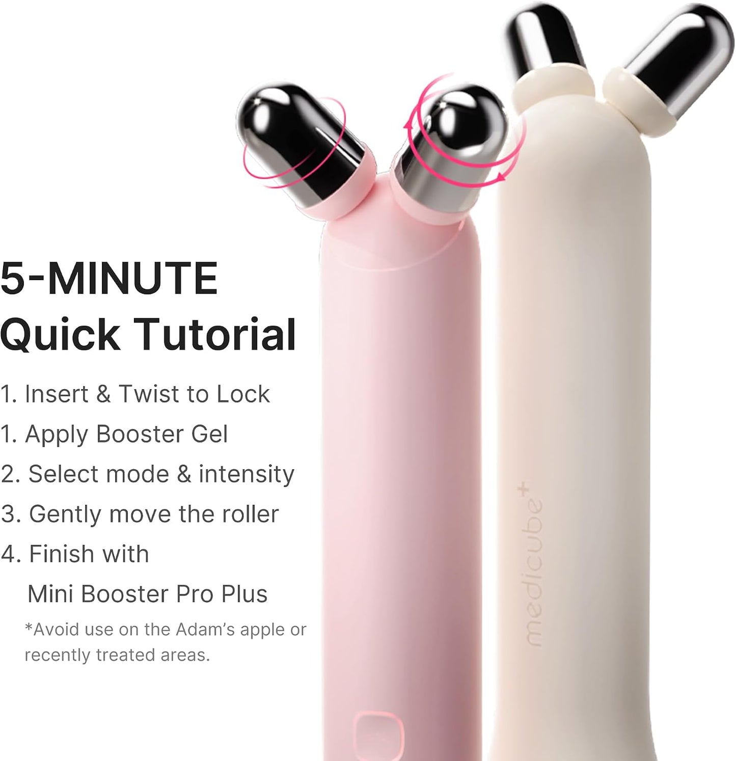 At-Home Contour & Define Device Set | 2-In-1 Massage & Skincare Device with PDRN Booster Gel | Salmon DNA PDRN, Peptides & Niacinamide | Face & Body Massager for Depuffing & Contouring, Beige